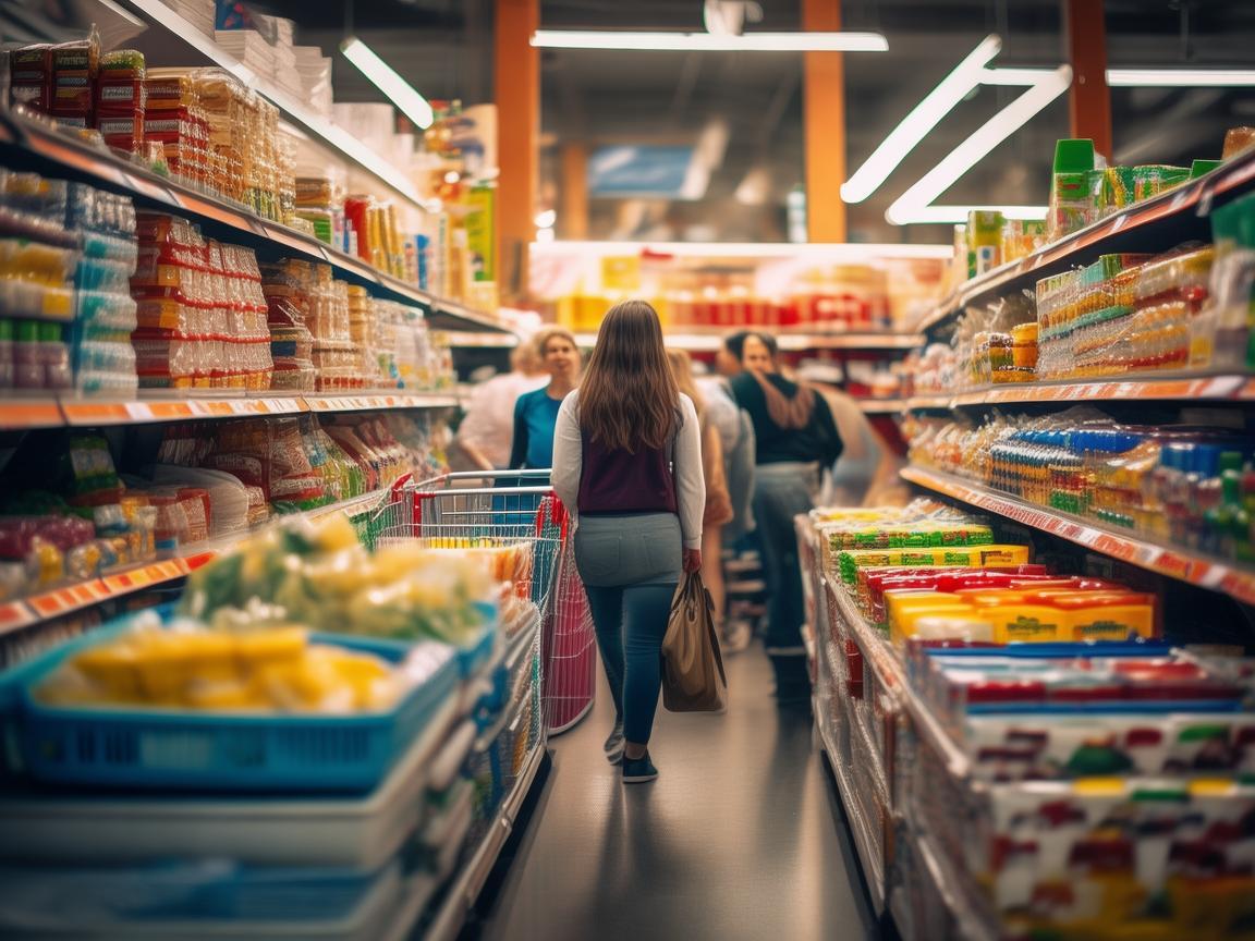 超市旋律，生活乐章的交织回响