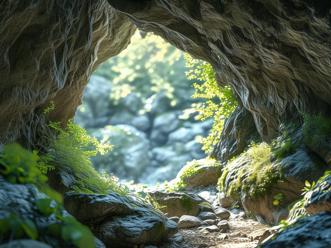 山洞洞口，音乐创作的自然回响