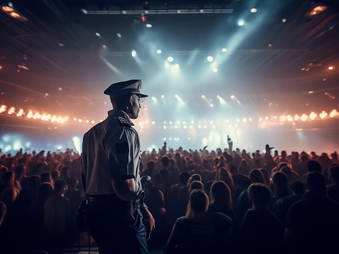 保安队长如何为音乐会安全护航？