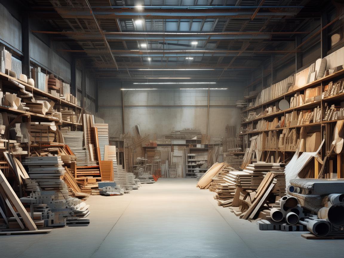 建材市场仓库，奏响建筑材料的交响曲