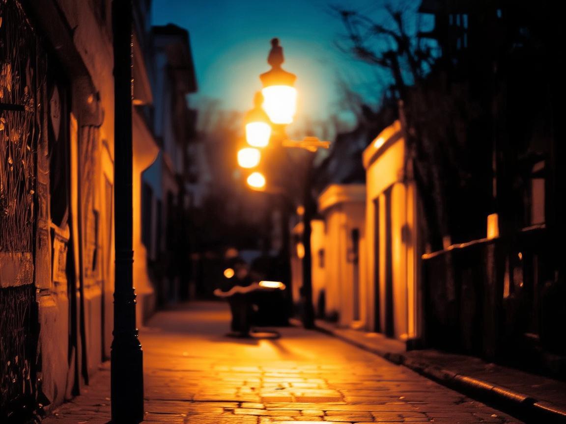 街道路灯，夜幕下的旋律编织者