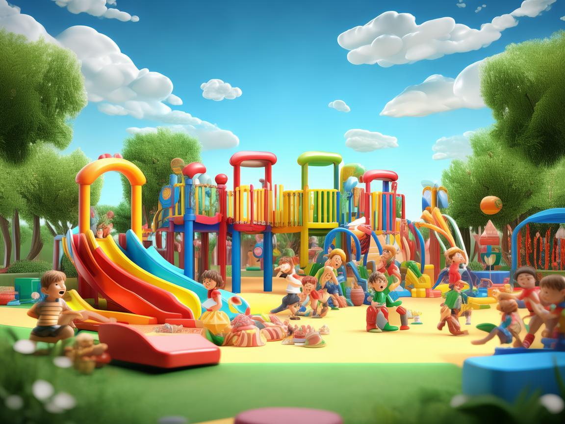 奏响幼儿园游乐场的欢乐乐章