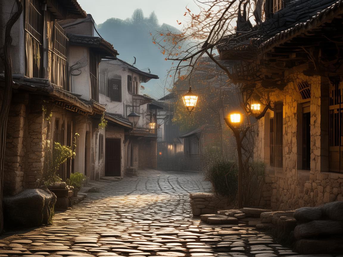 古镇街道的旋律，如何通过音乐唤起历史与现代的和谐共鸣？