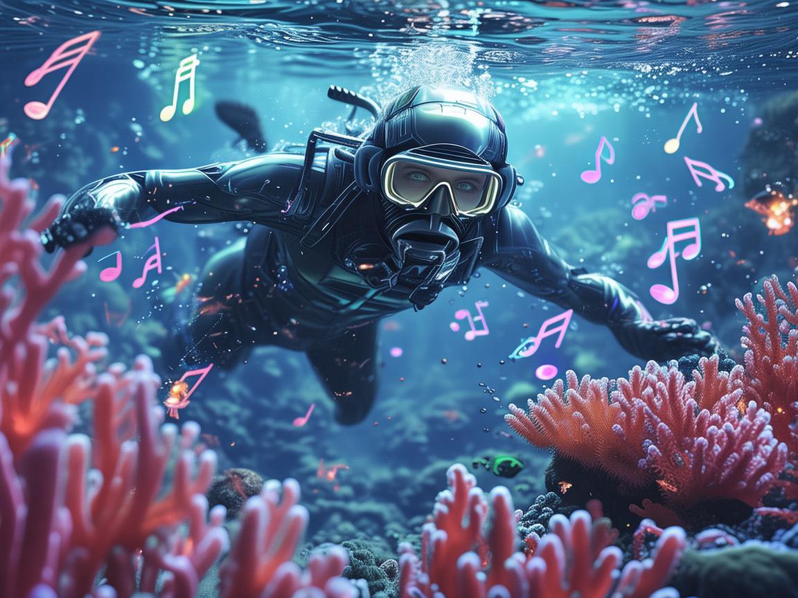 潜入音乐深海的创作之旅，如何将潜水体验融入音乐创作？