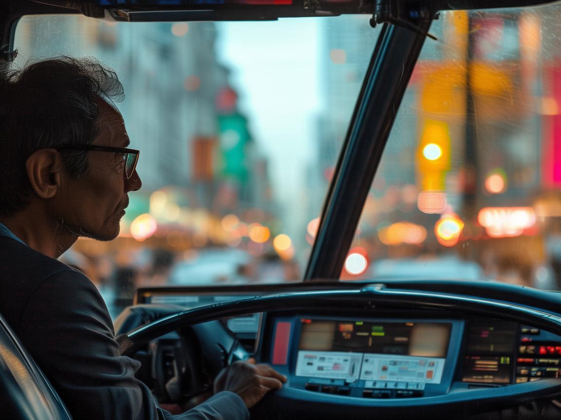 公交车司机，城市乐章的稳健指挥家