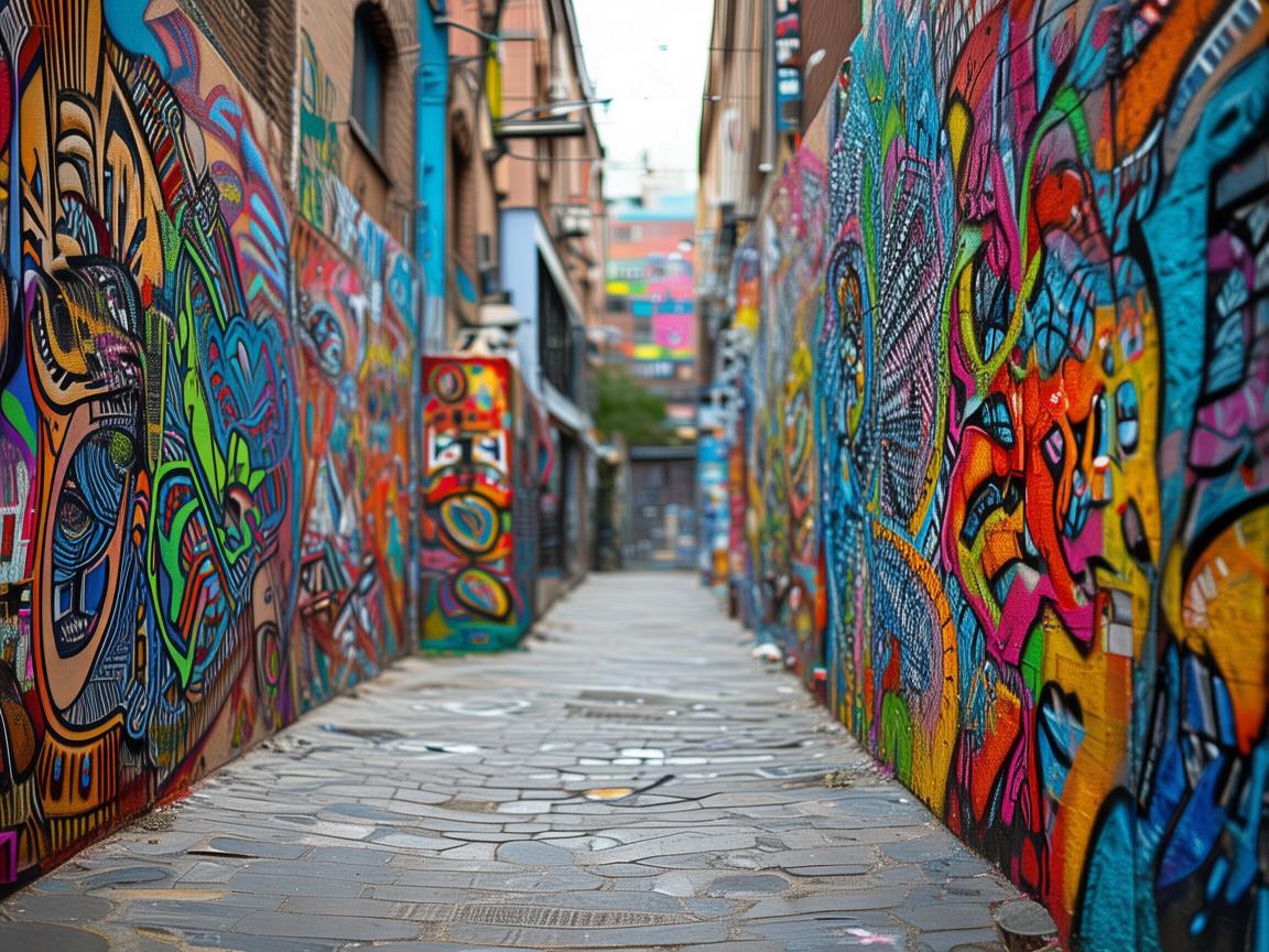 街头涂鸦，奏响城市的视觉乐章