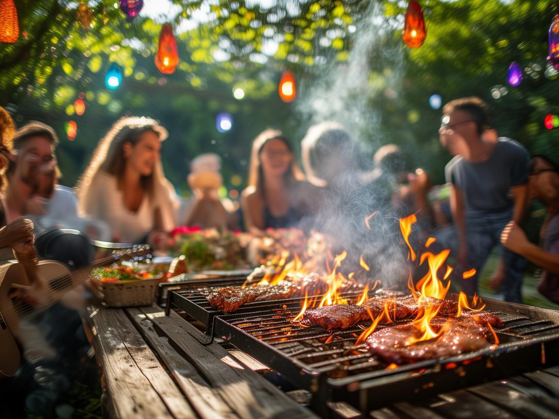 烤肉旋律，如何将户外烧烤的热闹氛围融入音乐创作？