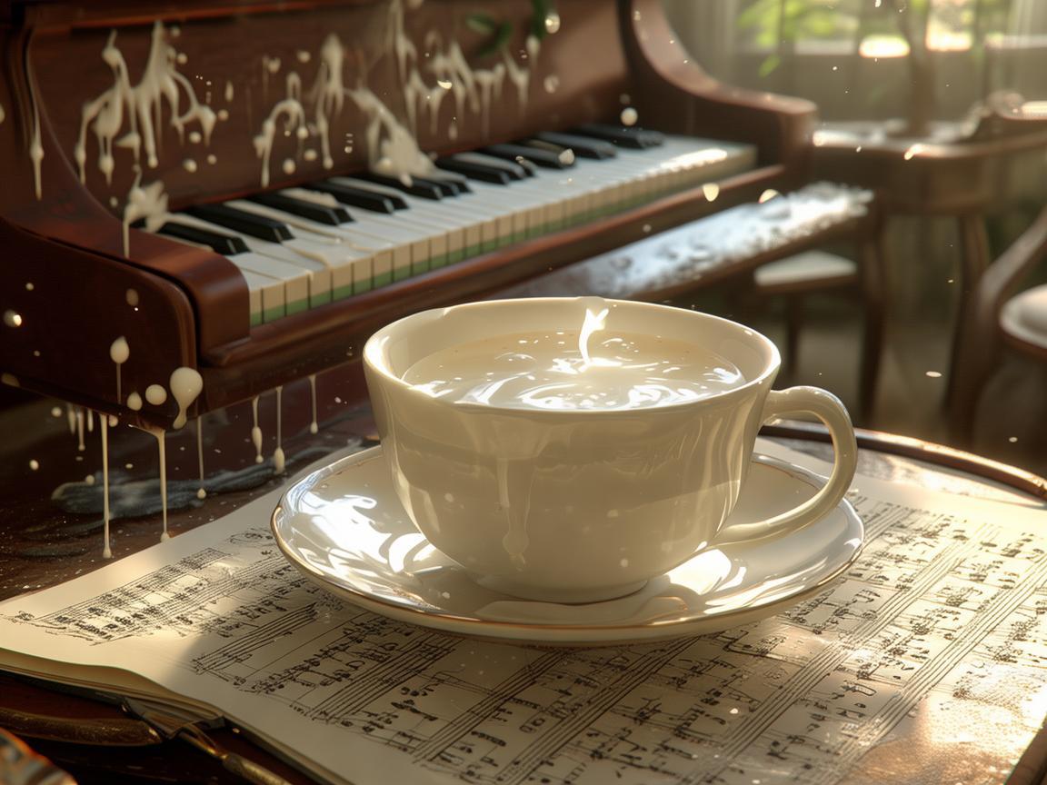 牛奶的旋律，音乐创作中的灵感之源？