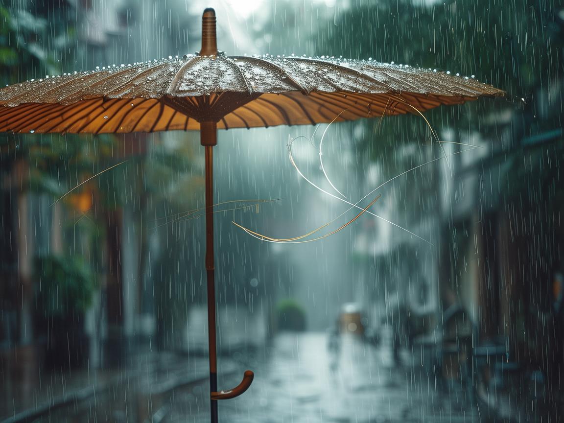 雨伞下的旋律，如何通过音乐描绘雨天的氛围？