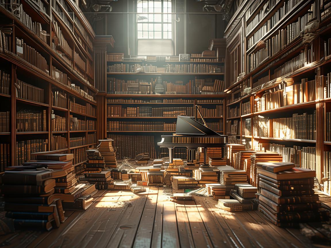 图书馆的旋律，如何利用音乐与书籍的和谐共舞？