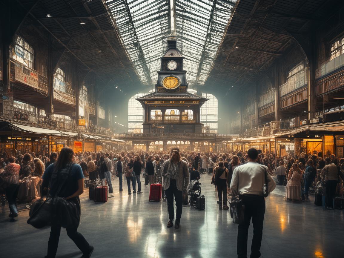 长途汽车站，音乐与旅行的交响曲