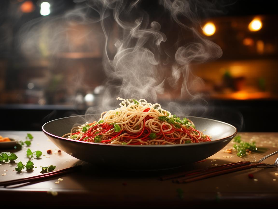 奏响炒面中的美食乐章