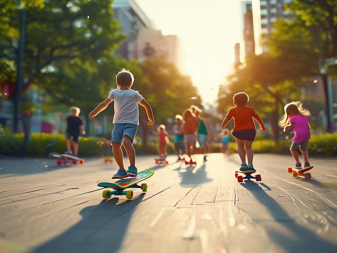 儿童滑板车，音乐与运动的奇妙融合