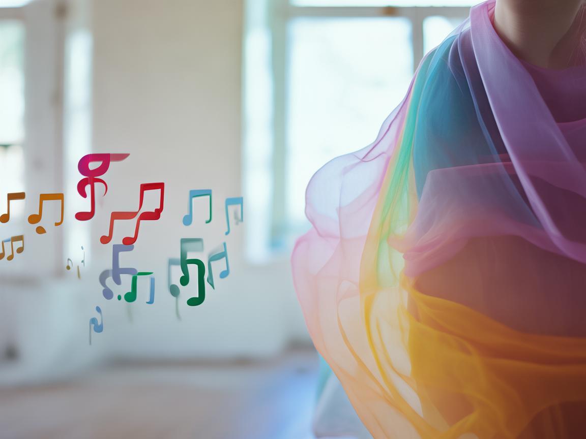 背心下的旋律，如何通过服装色彩与音乐情感相呼应？