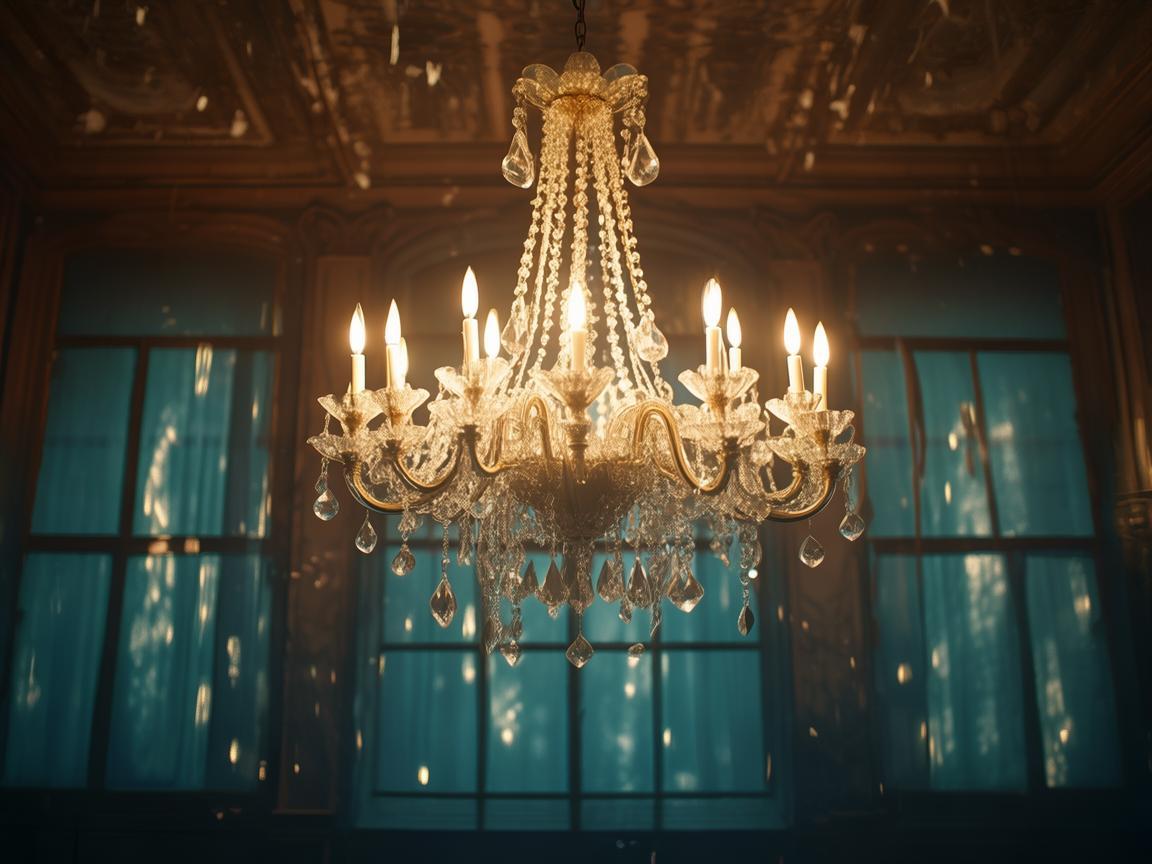 吊灯，光影交织的旋律之舞