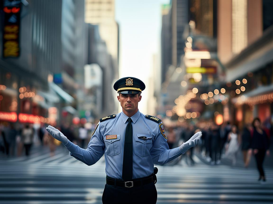 交警队长，城市乐章的指挥者