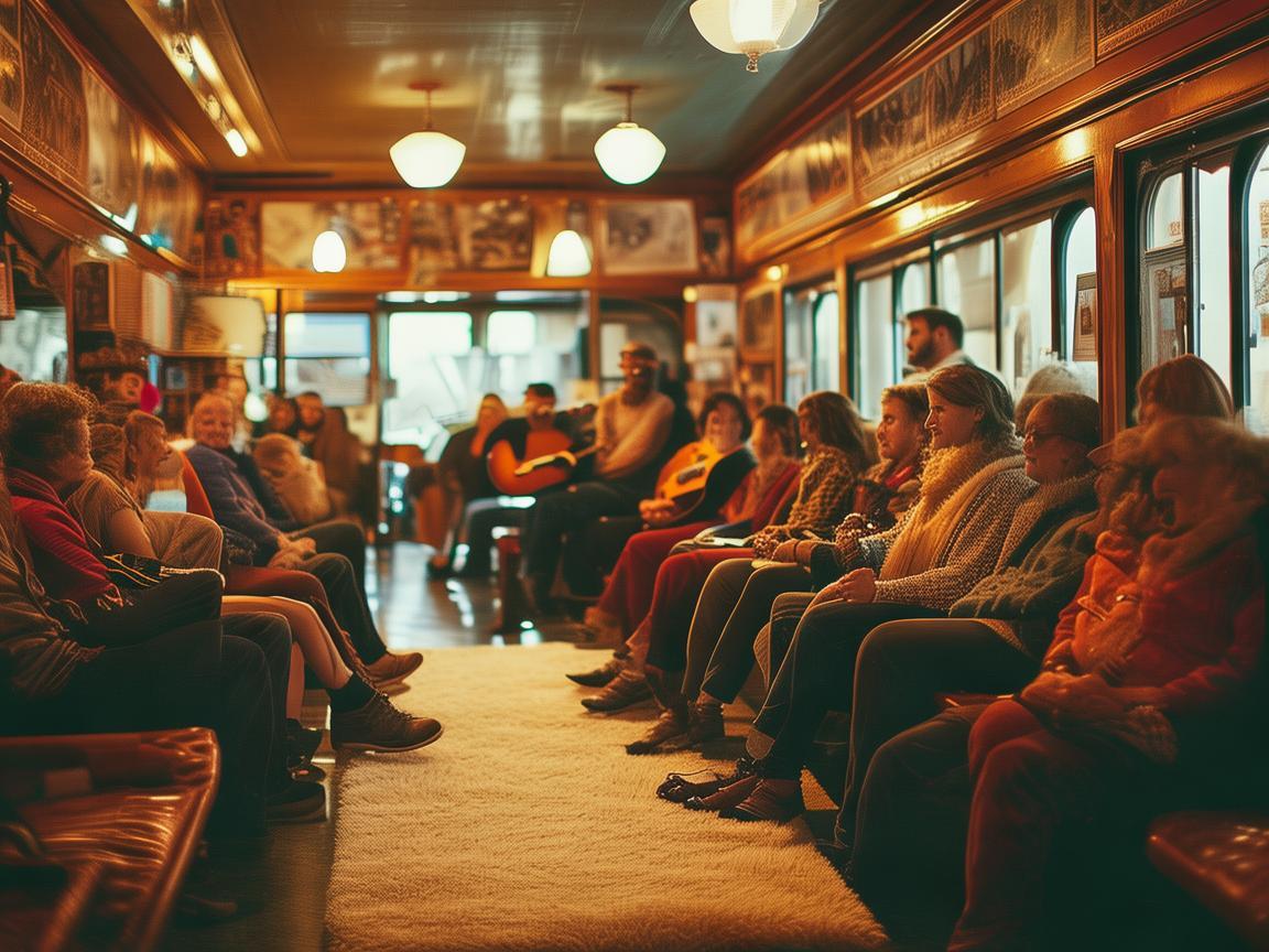 在汽车站候车室，如何用音乐编织等待的温馨旋律？