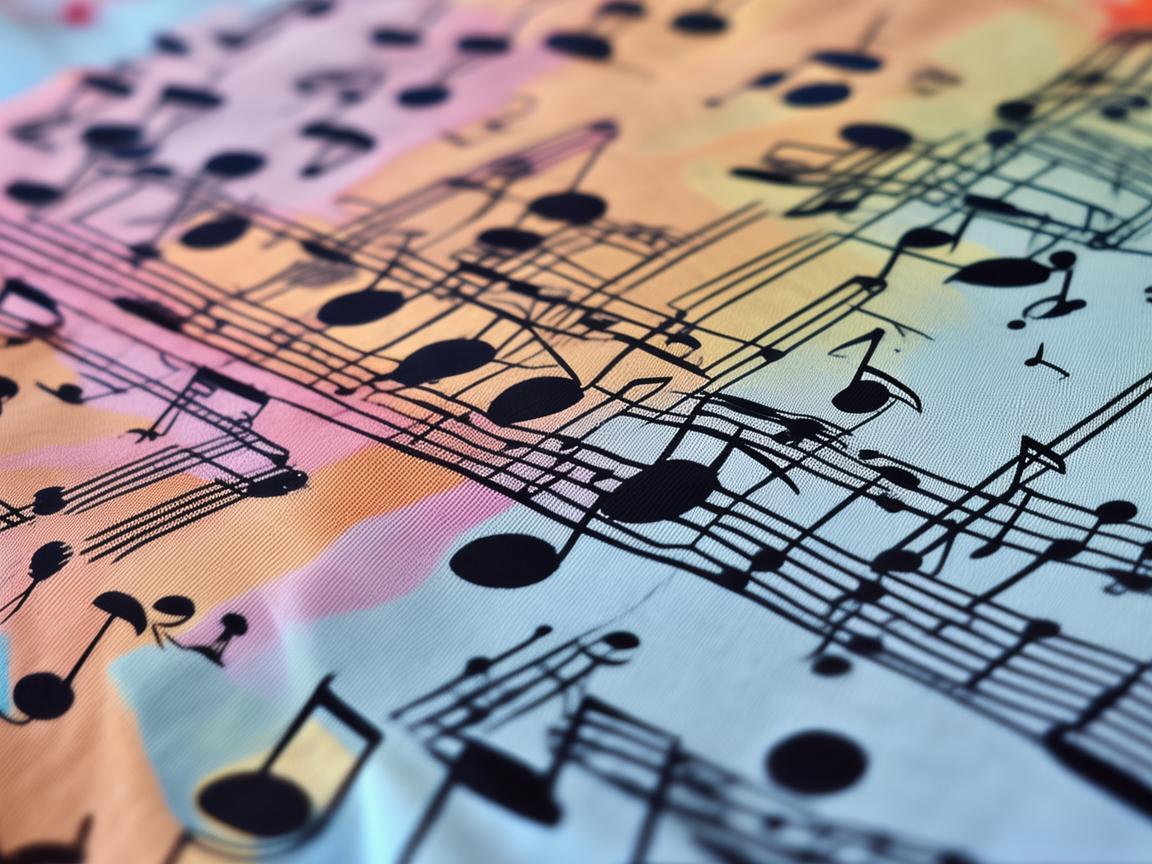 T恤上的音符，如何通过音乐元素设计出独一无二的个性T恤？