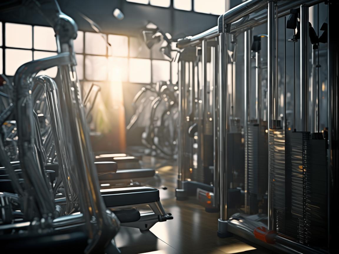 奏响健身器材上的运动乐章