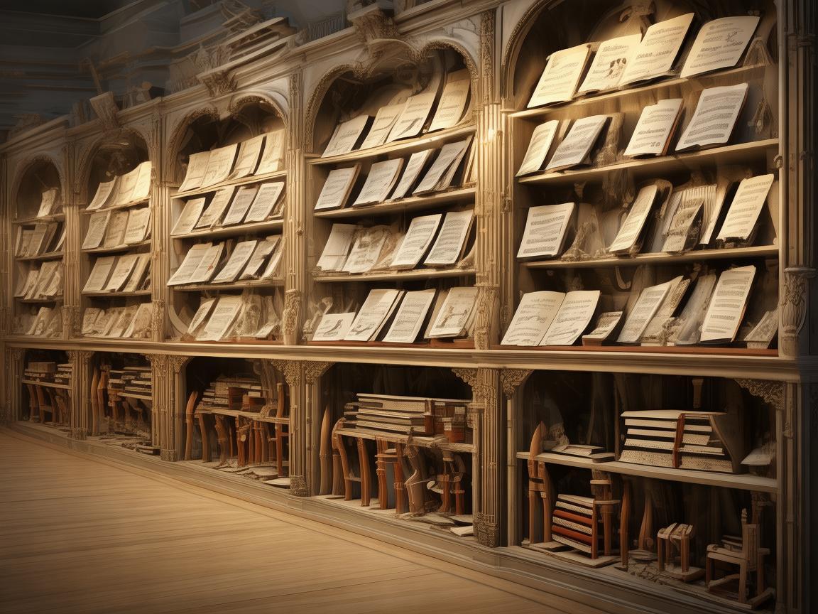 音符交织下的储物架之歌