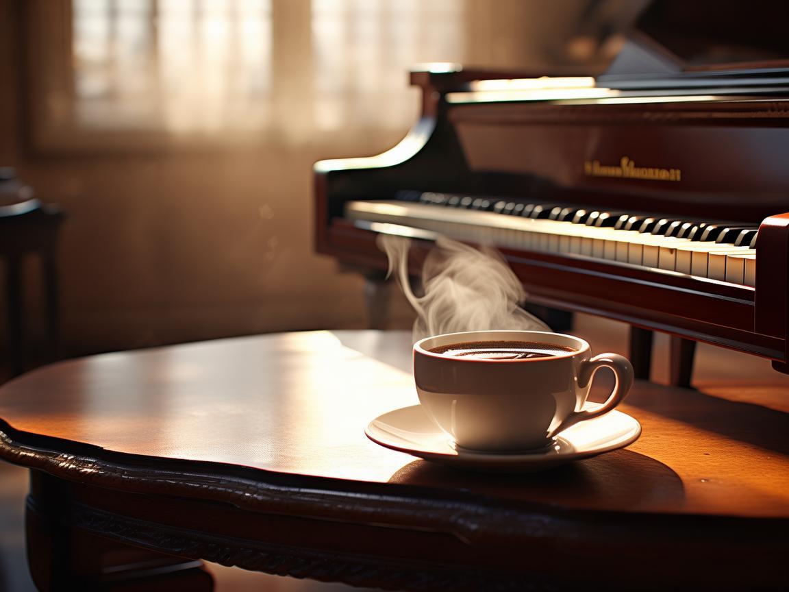 咖啡香韵中的音乐灵感