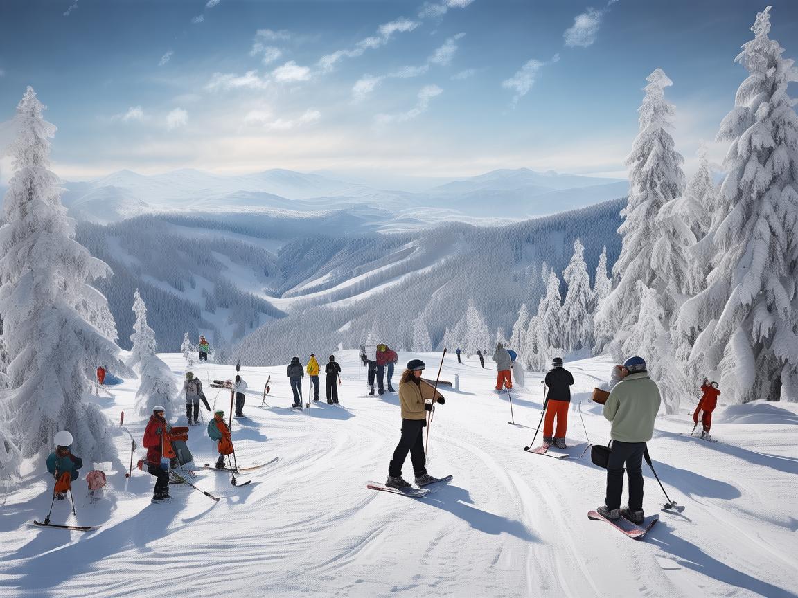 如何在滑雪场地中巧妙融入音乐元素，提升游客体验？