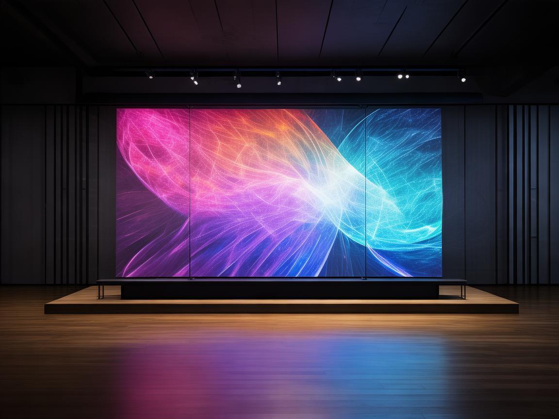 会议室投影幕，空间中的视听桥梁