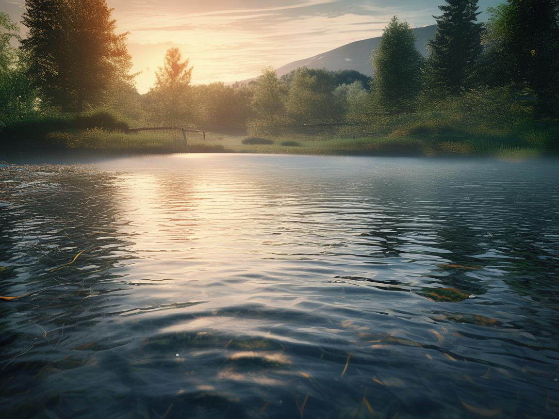 湖泊的回响，自然之音与音乐创作的共鸣