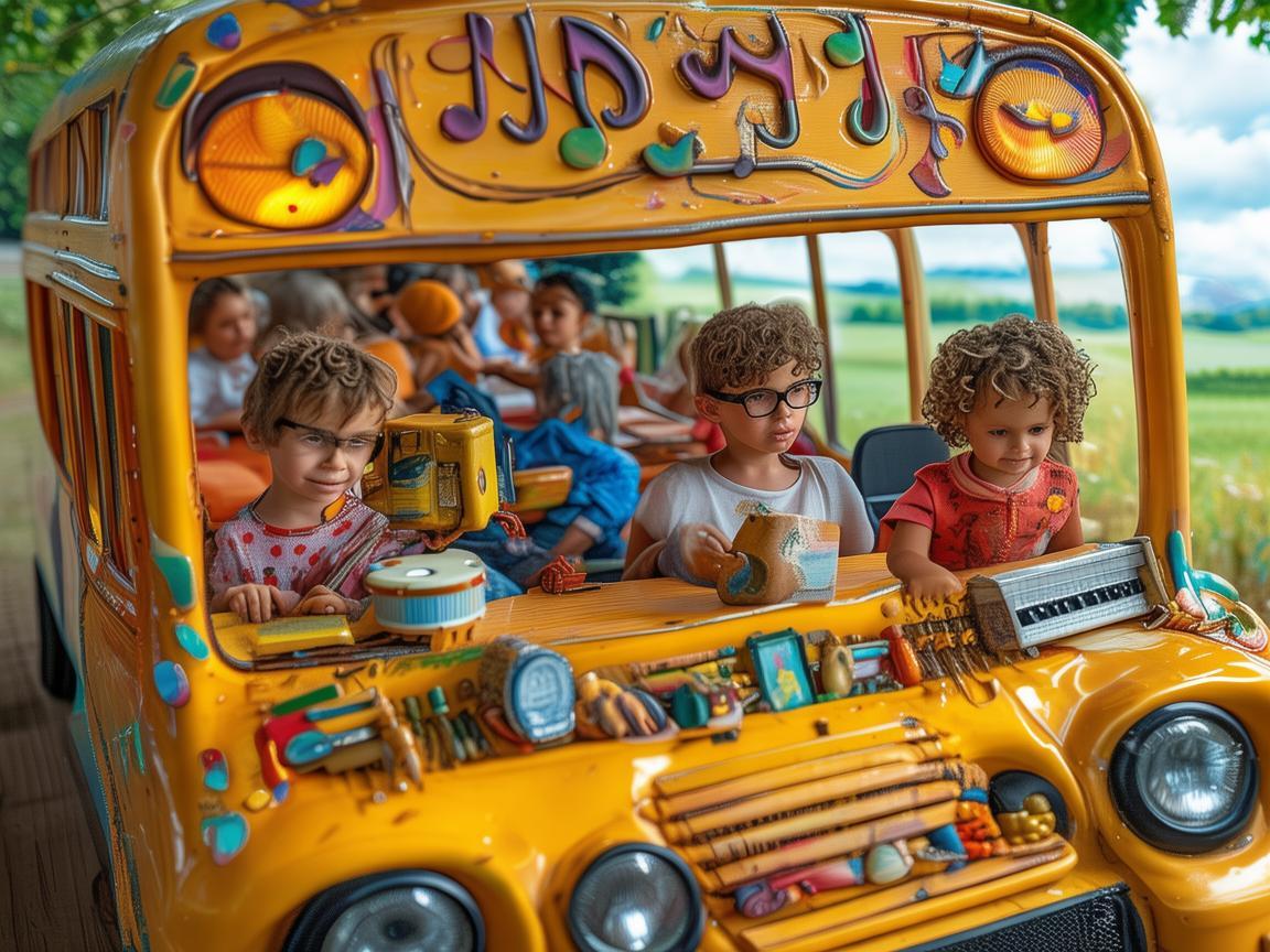 校车上的旋律，如何用音乐为孩子们的通学之旅增添色彩？