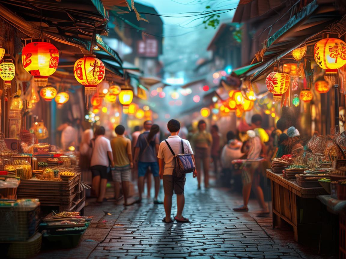 漫步夜市，聆听人间乐章