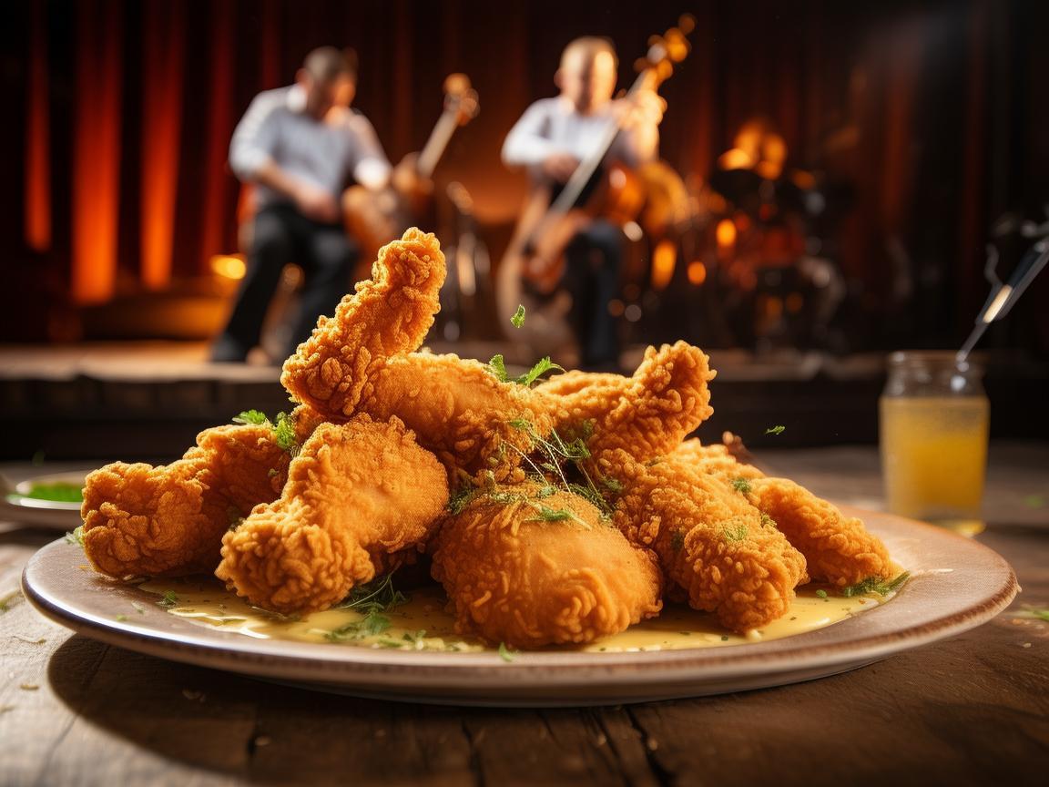 炸鸡旋律，美食与音乐的完美交响
