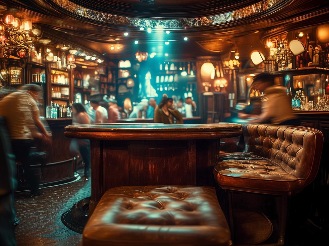 酒吧卡座，音乐与空间交织的律动舞台