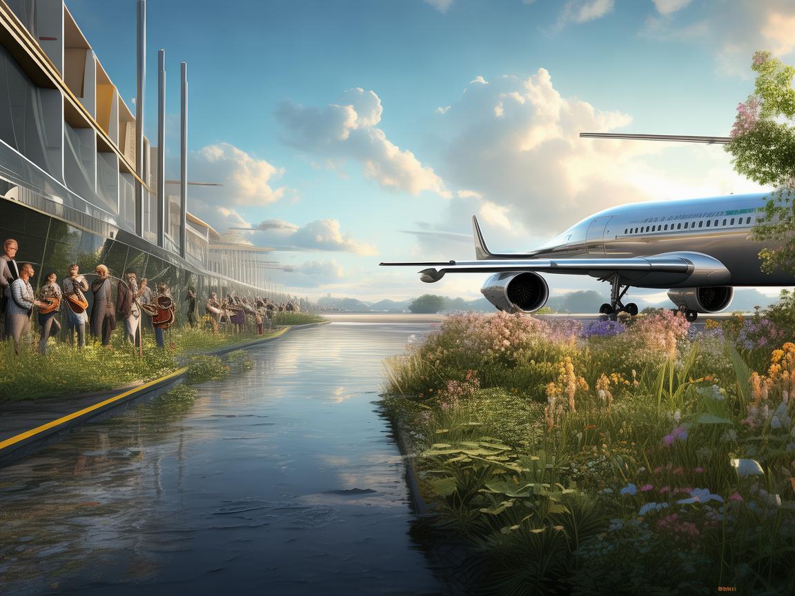 飞机停机坪上的旋律，如何创作出既现代又和谐的机场背景音乐？