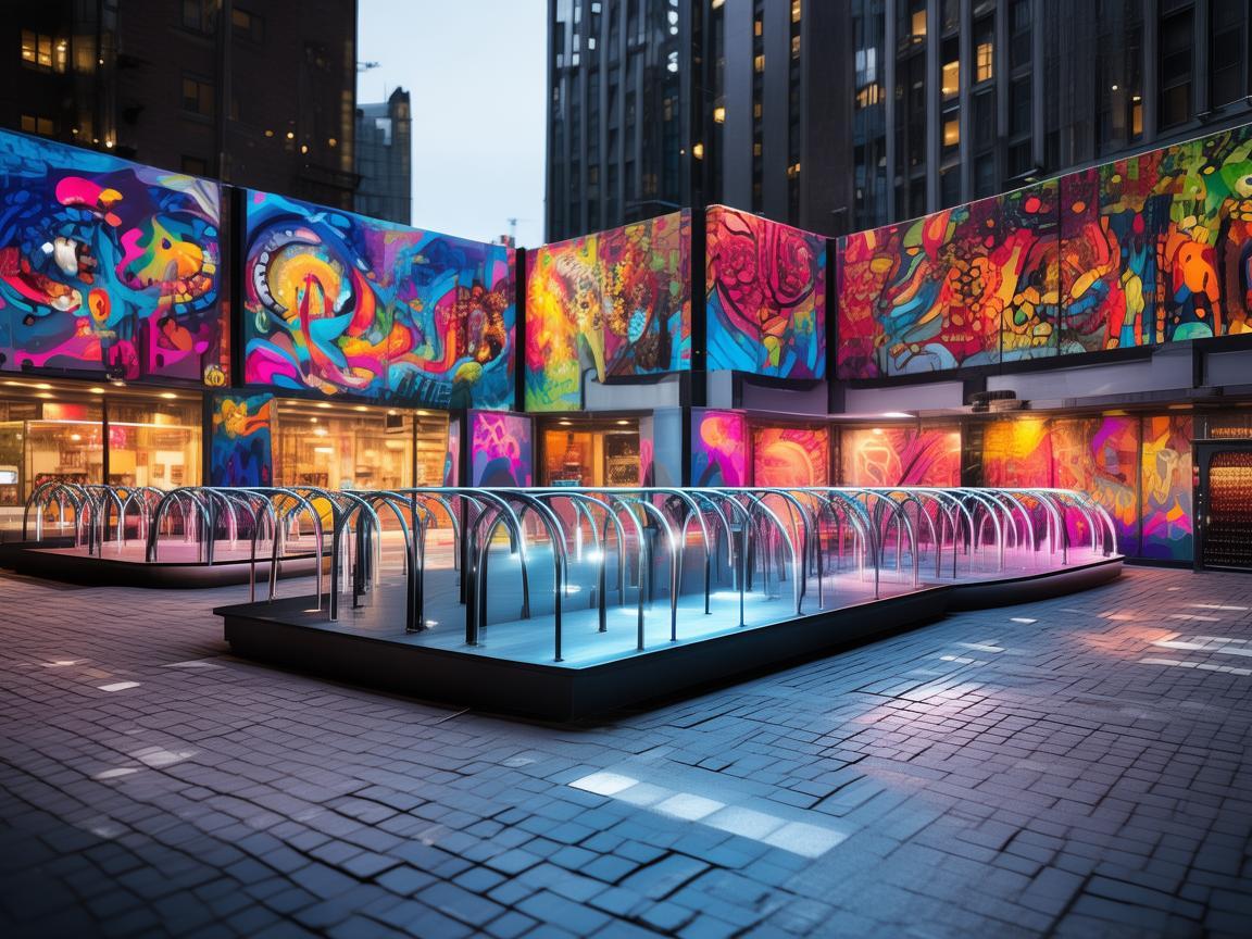 共享单车停车区,城市音乐的新舞台?