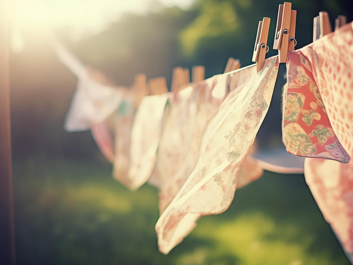 晾衣杆上的旋律回响