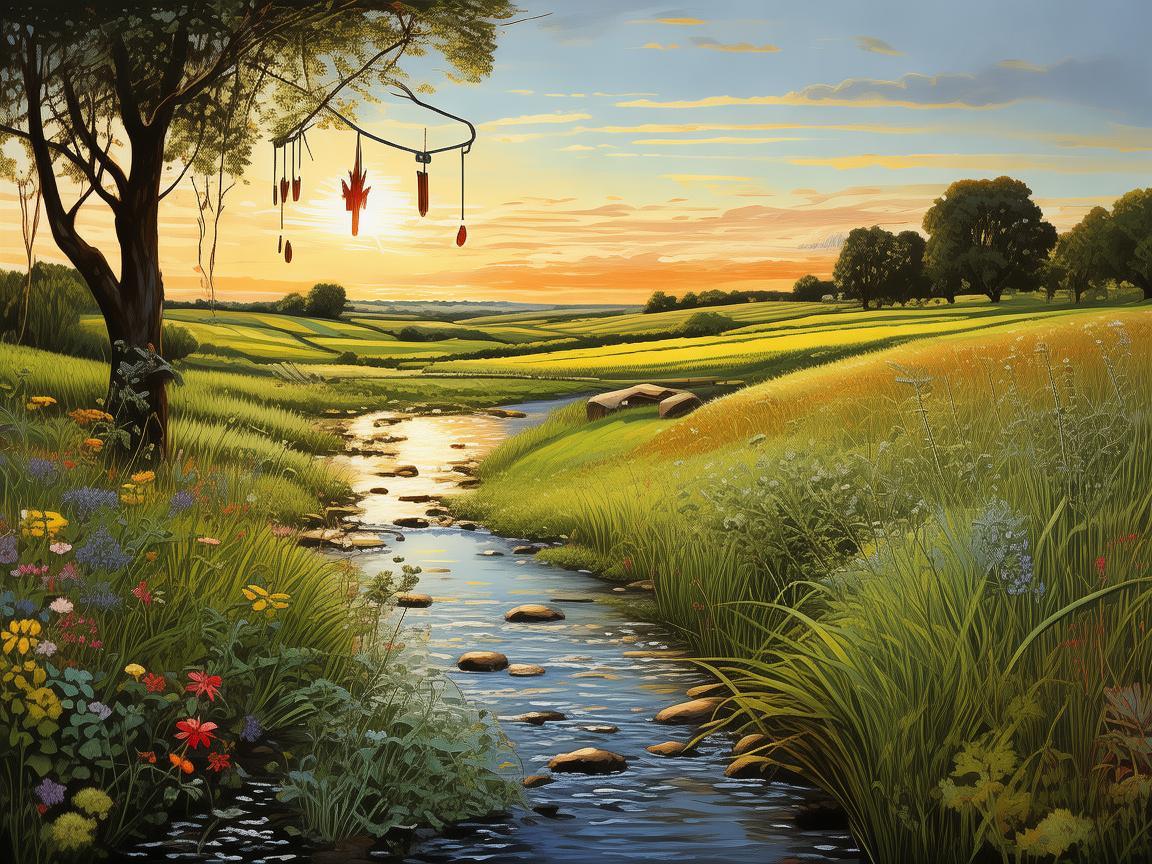 农场里的旋律，如何用音乐描绘自然之歌？