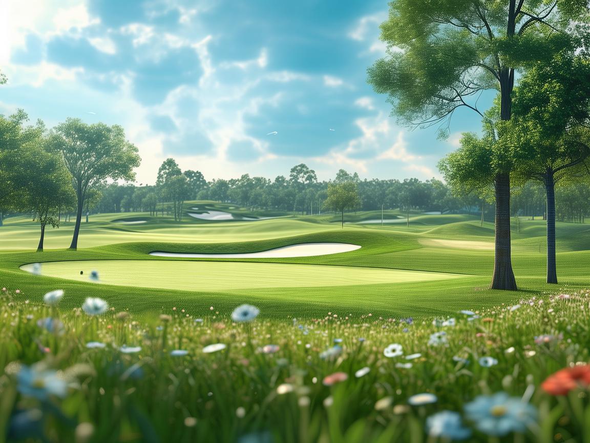 高尔夫球场，奏响自然与运动的乐章