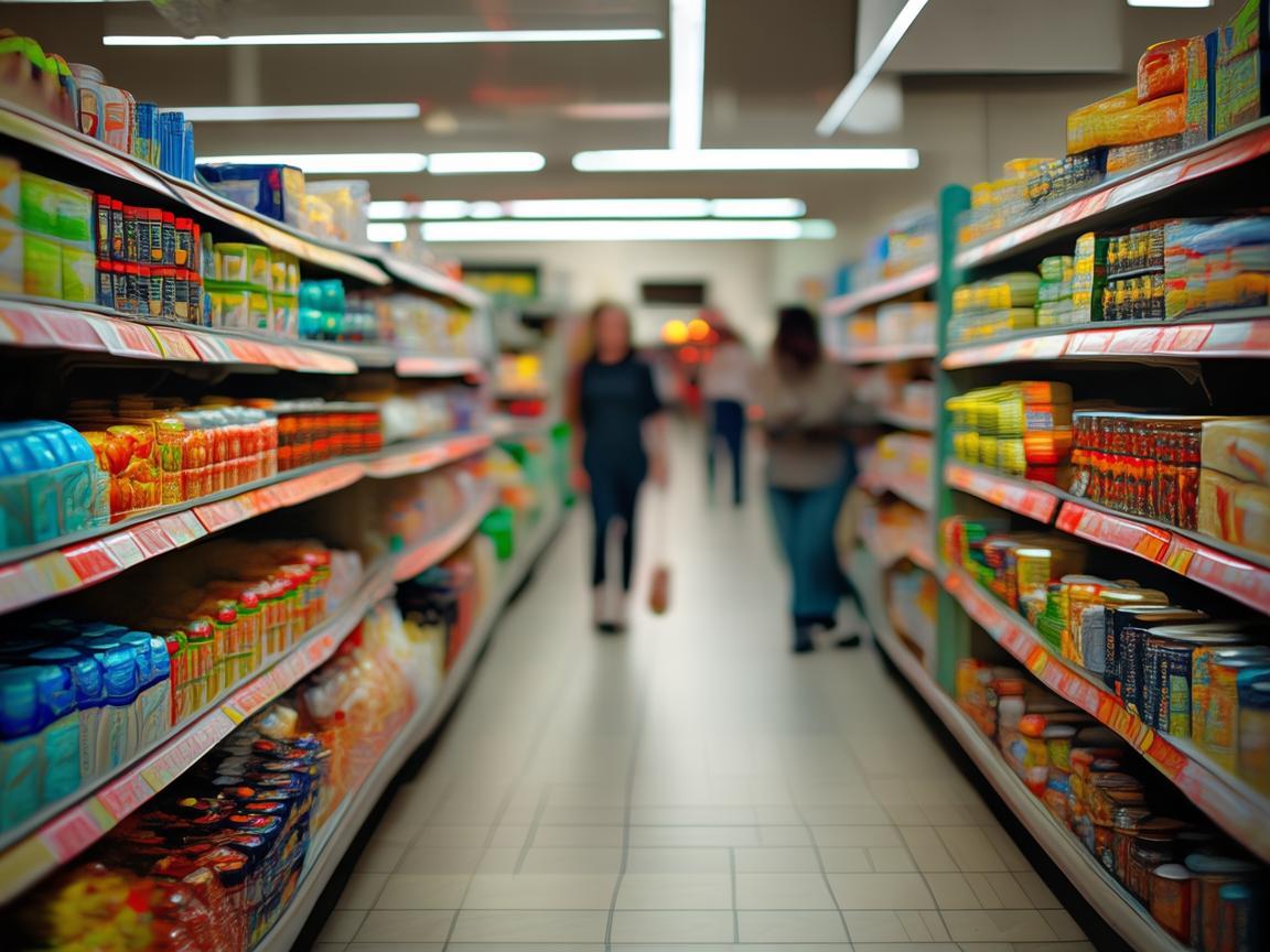 在超市货架的旋律中，如何编织日常生活的音乐篇章？