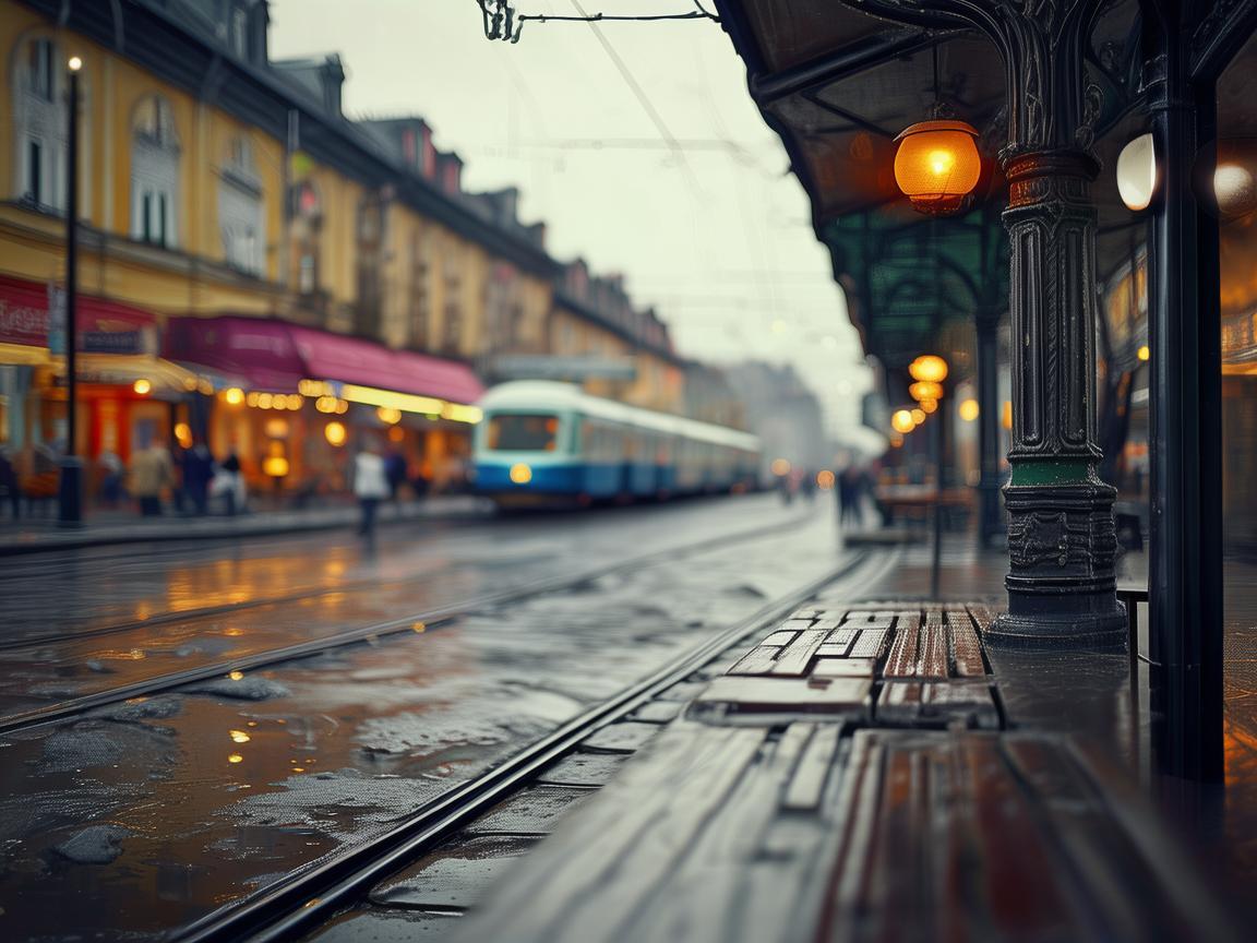 在有轨电车站点，如何编织城市旋律的音符？