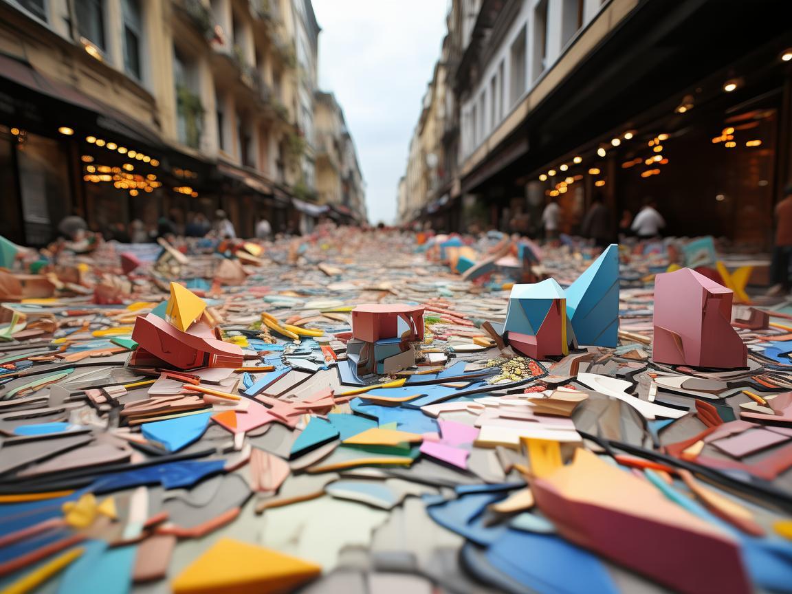 画廊街艺术装置，奏响城市空间的独特乐章
