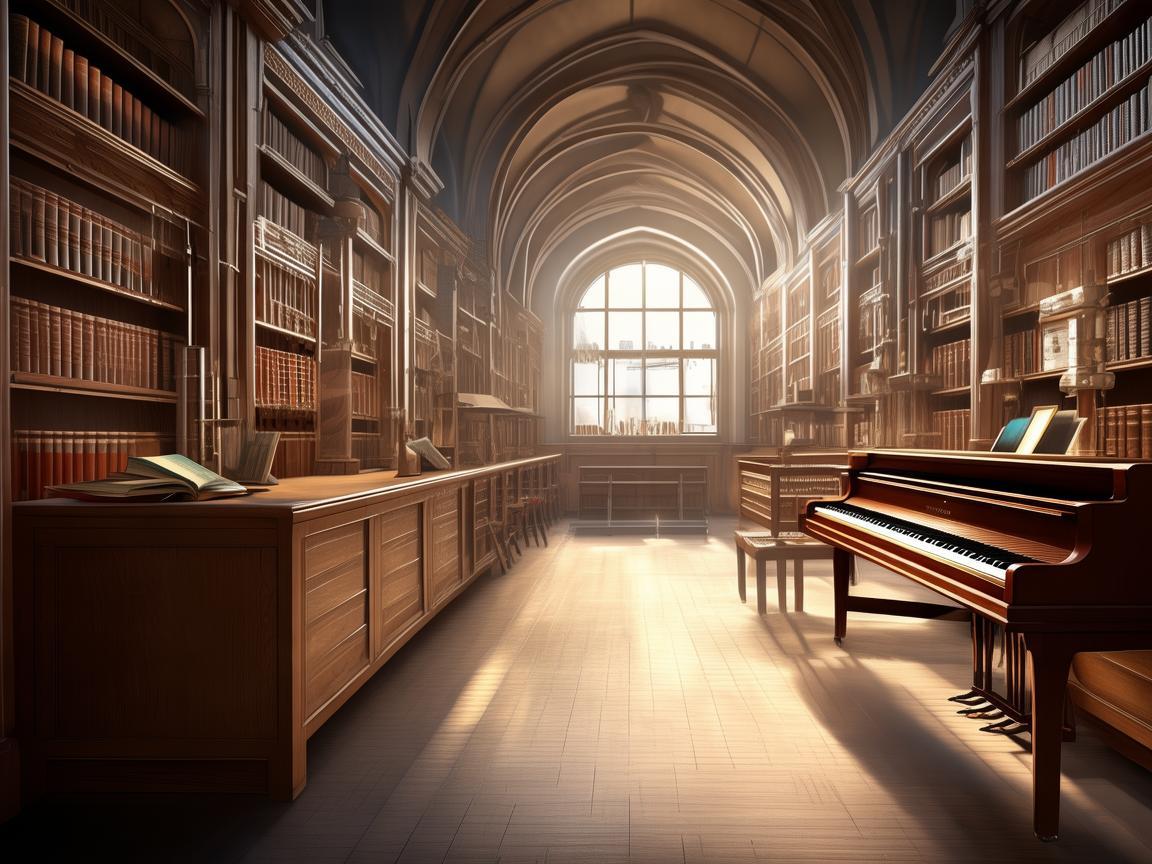 大学图书馆，音乐创作的灵感源泉？