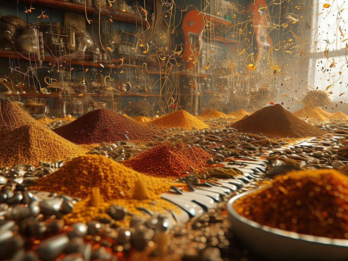 在音乐的孜然香料中，如何巧妙地融入创意元素？