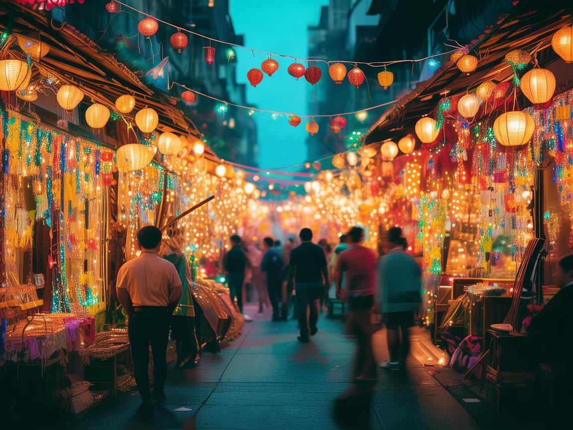 夜市摊位，如何用音乐为市集增添独特氛围？