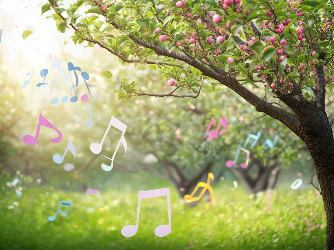 李子树下的旋律，如何用音符捕捉季节的甜蜜？
