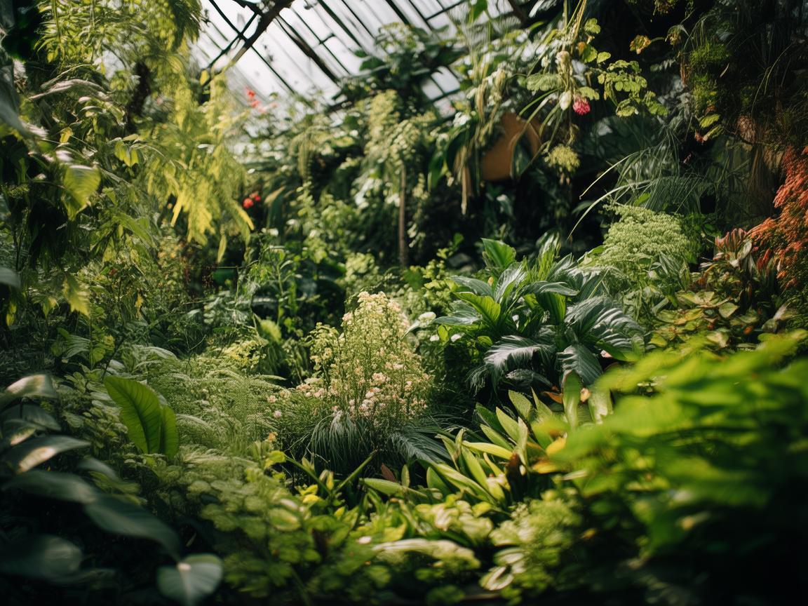 植物园温室，自然与艺术的交响乐章