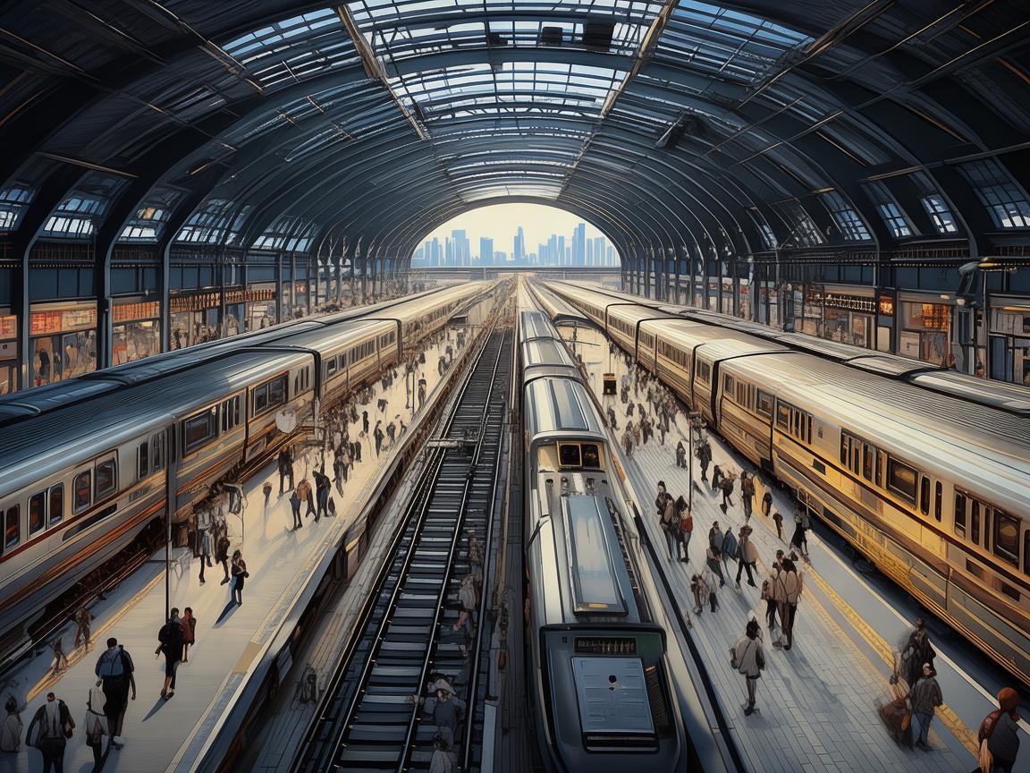 火车站，奏响城市流动乐章