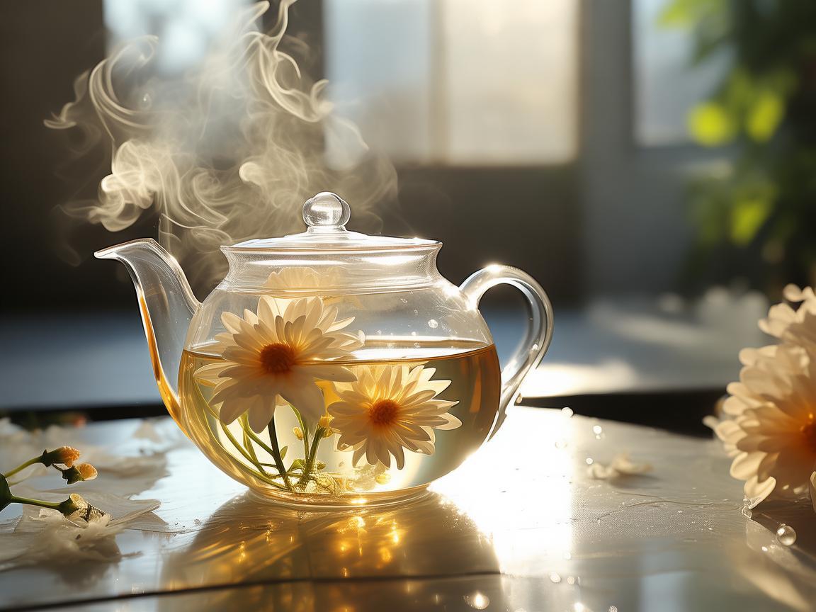 菊花茶，创作灵感与健康创作的双重滋养？