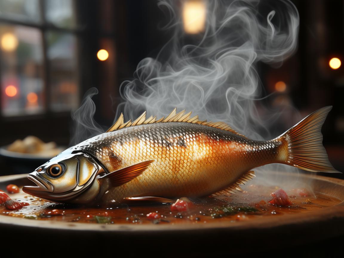 烤鱼旋律，音乐创作中的味觉与情感交织