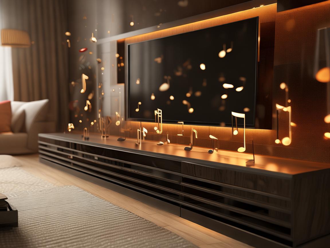 电视柜上的音乐旋律，如何巧妙融入家居装饰与声学设计？