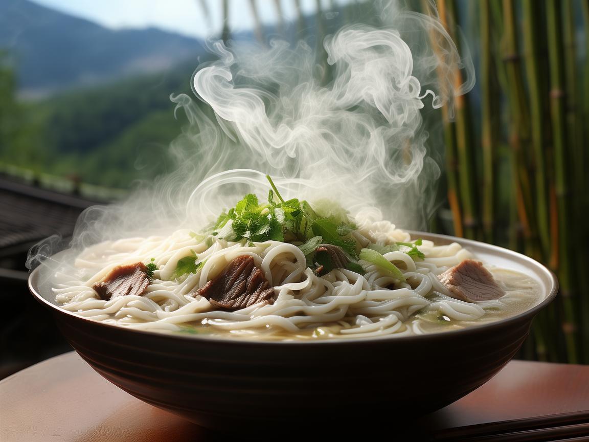 云南过桥米线，一碗热汤中的音乐旋律？